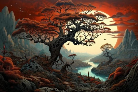 Download Design Peaceful Surreal Art Pieces Art - Art pieces Collection