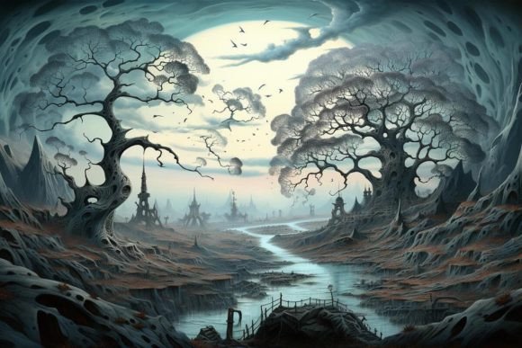 Download Design Peaceful Surreal Art Pieces Art - Art pieces Collection